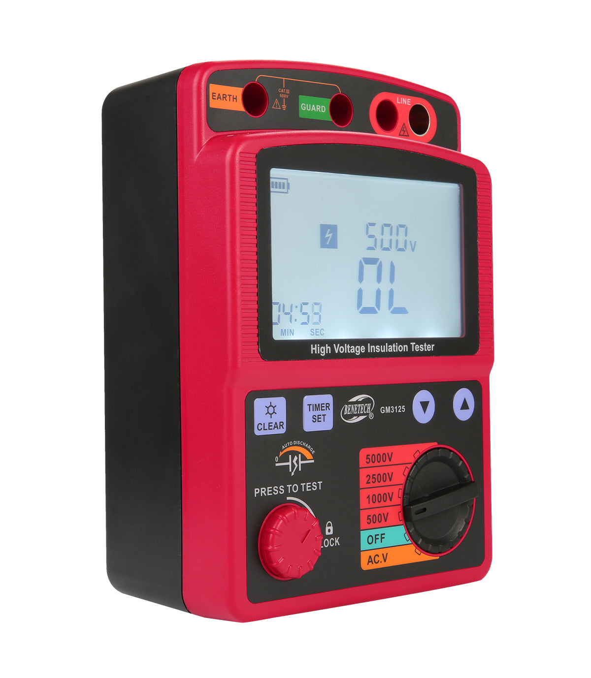 High Voltage Insulation Tester GM3125